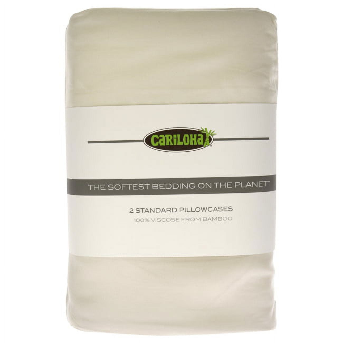 Ivory Cotton Hypoallergenic Standard Pillowcase Set