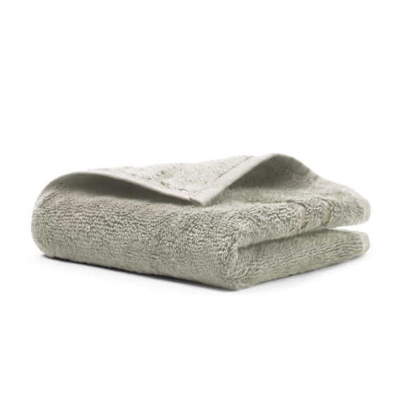 Cariloha Extra Smooth Washcloth Viscose from Bamboo 12"x12" Harbor Gray