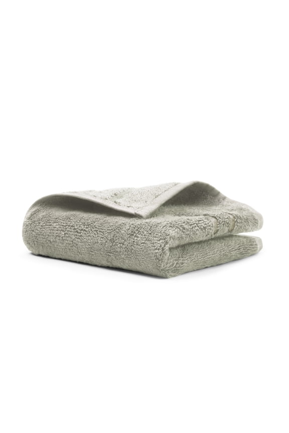 Extra Smooth Washcloth Viscose from Bamboo 12"x12" Harbor Gray