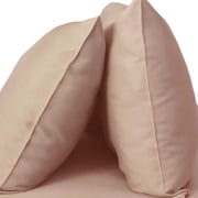 Cariloha Resort 2-Piece Sateen Pillowcase Set | Blush | King | Viscose Material | Breathable and Cooling Pillowcases for Hot Sleepers