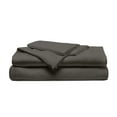 thumbnail image 1 of Cariloha Resort Bamboo Viscose 4-Piece Bed Sheet Set - Cooling, Odor-Resistant, Sustainable, Hypoallergenic, Soft and Durable - Flat and Fitted Sheets and Two Pillowcases - California King - Onyx, 1 of 7