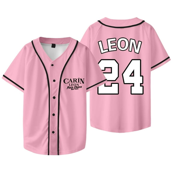 Carin Leon 24 Logo Jersey Boca Chueca Tour Merch Baseball Jacket Cosplay Women Men Fashion T-Shirts
