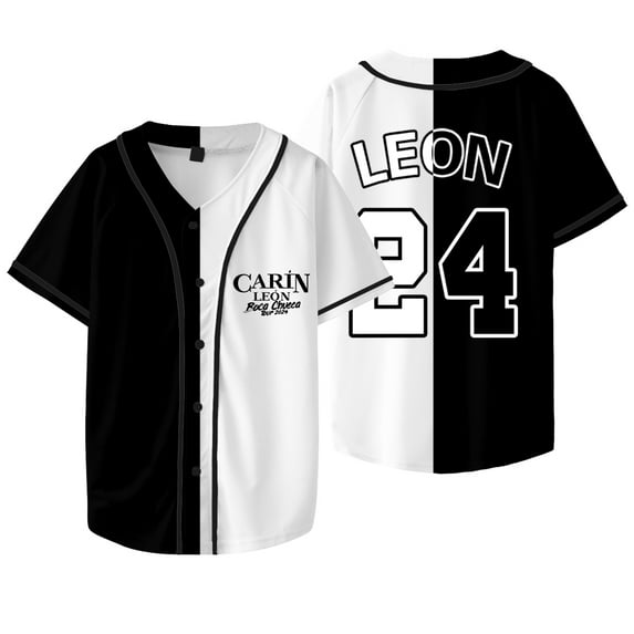 Carin Leon 24 Logo Jersey Boca Chueca Tour Merch Baseball Jacket Cosplay Women Men Fashion T-Shirts