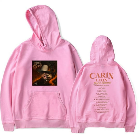 Carin Leon Boca Chueca 2024 Tour Hoodie Cosplay Sweatshirt Hip Hop Clothes Unisex Tops