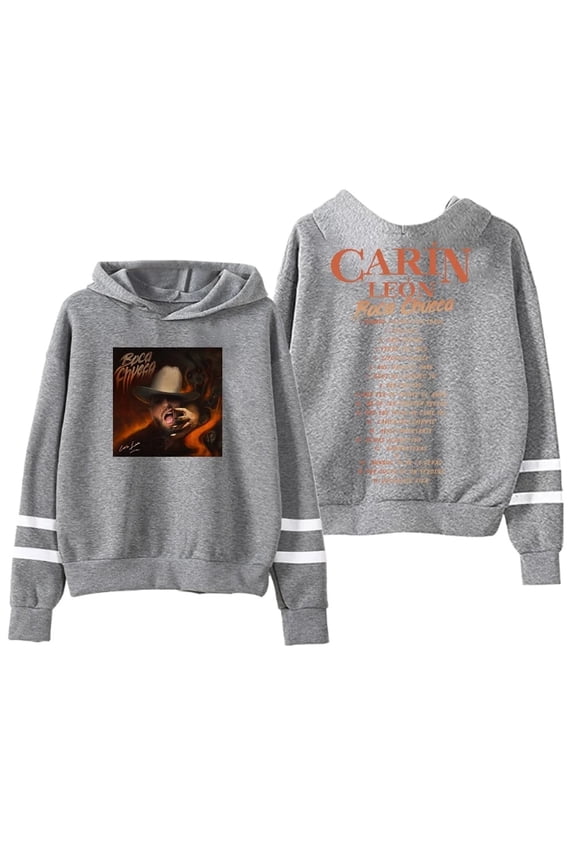 Carin Leon Boca Chueca 2024 Tour Pullovers Hoodies Unisex Pocketless Sweatshirts