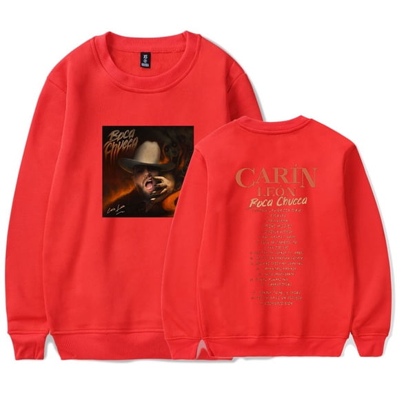 Carin Leon Boca Chueca 2024 Tour Sweatshirts Hip Hop Crewneck Streetwear Pullovers
