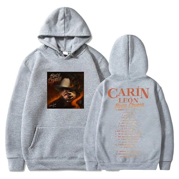 Carin Leon Boca Chueca Tour Hoodies Women Men Long Sleeve Casual Sweatshirt Fashion Streetwear