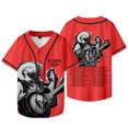 thumbnail image 1 of Carin Leon Boca Chueca Tour Merch Baseball Jersey V-Neck Shirt Short Sleeve Streetwear Fashion Clothes, 1 of 3