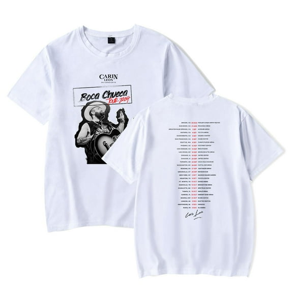 Carin Leon Boca Chueca Tour Merch T-Shirt Women Men Crewneck Short Sleeve Fashion Tee