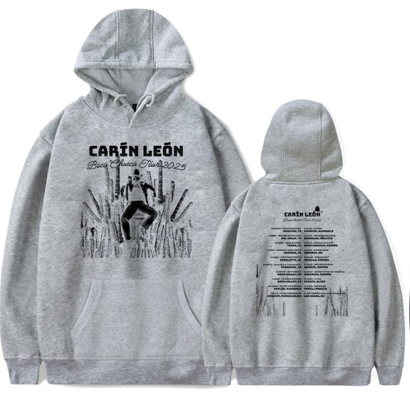 Carin Leon Tour 2025 Hoodie Merch For Men/Women Unisex Long Sleeve Sweatshirt Pullover Fashion Streetwear