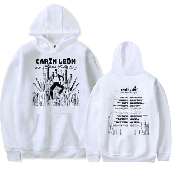 Carin Leon Tour 2025 Hoodie Merch For Men/Women Unisex Long Sleeve Sweatshirt Pullover Fashion Streetwear