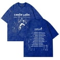 thumbnail image 1 of Carin Leon Tour 2025 Merch T-Shirt Cotton Vintage Wash Cotton T-Shirts Unisex Fashion Short Sleeve top, 1 of 5