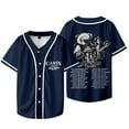 thumbnail image 1 of Carin Leon Tour Baseball Jacket New Logo Tee Summer Unisex Fashion Casual Short Sleeve T-Shirts, 1 of 5