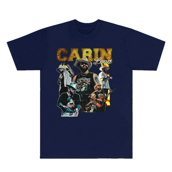 Carin Leon Vintage Tee Boca Chueca Tour Merch T-shirts Women Men Fashion Casual Short Sleeve Top