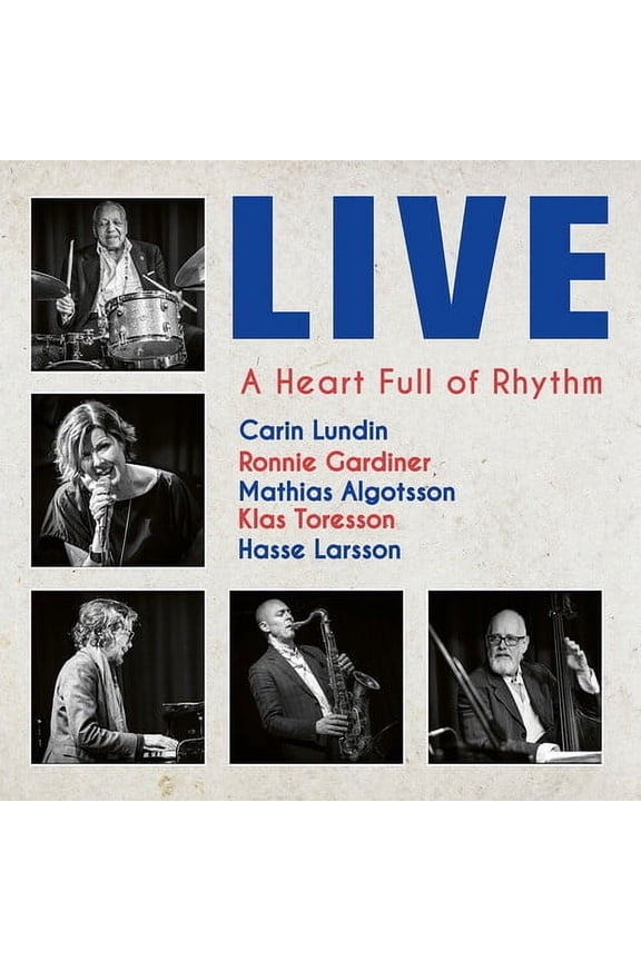 Carin Lundin - A Heart Full of Rythm - Live - Music & Performance - CD