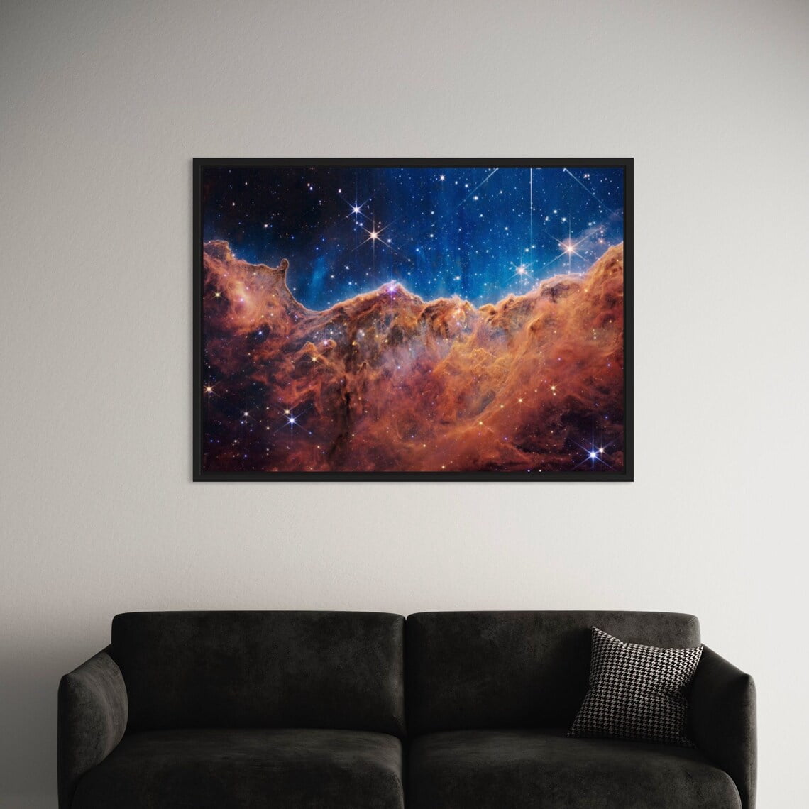 Carina Nebula Deep Field Nasa Canvas | Poster Art, James Webb Space ...