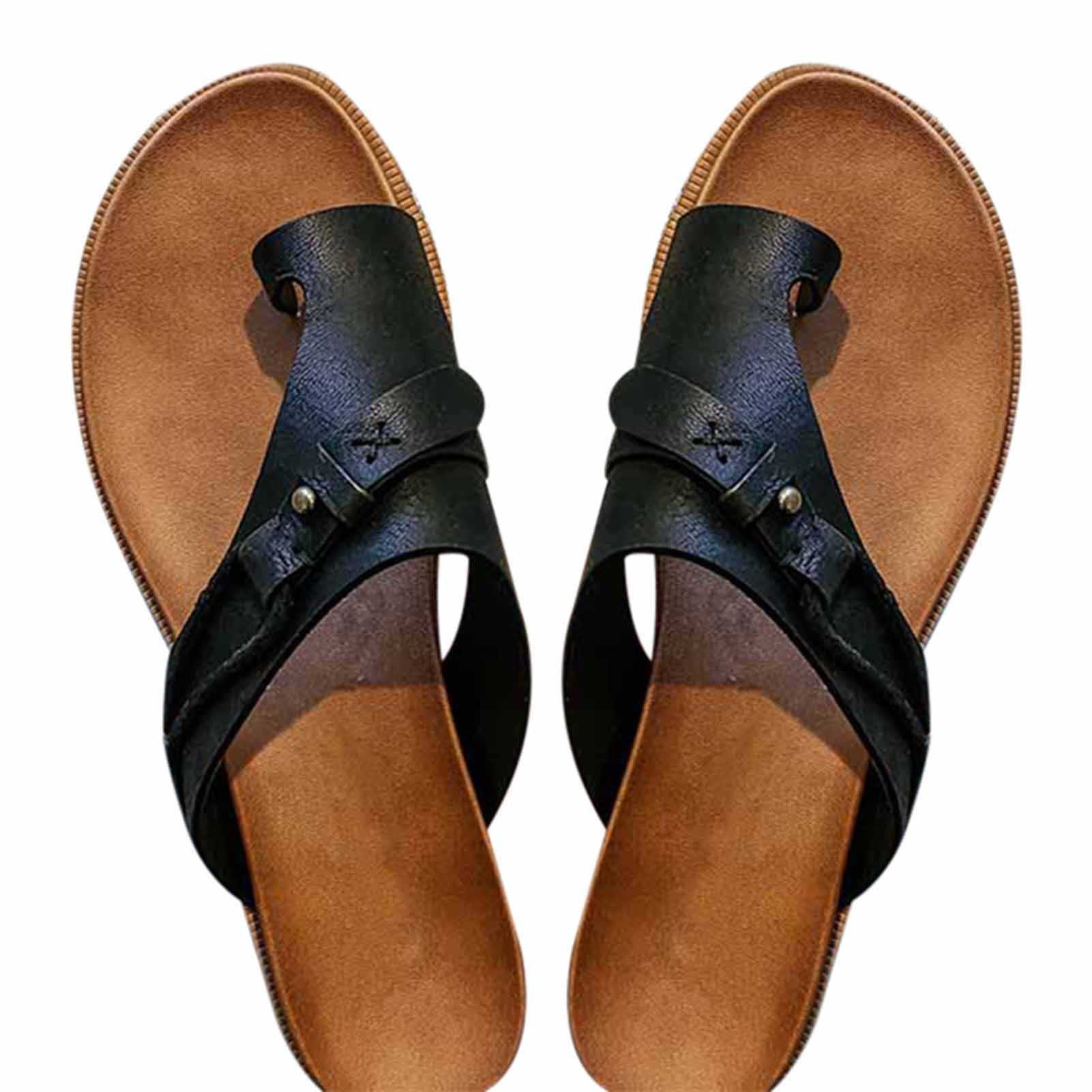 Carina Sandals Women s Open Toe Slippers Flat Heel Flip Flops with EVA Sole Summer Beach Shoes New 5ac70b8d 386e 4ab4 ac3f 59afc9807dd5.663011e7b6fdf938ba09913988aa9c5b