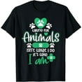 thumbnail image 1 of Caring For Animals Is Who I Am - Veterinarian Vet Tech T-Shirt, 1 of 3