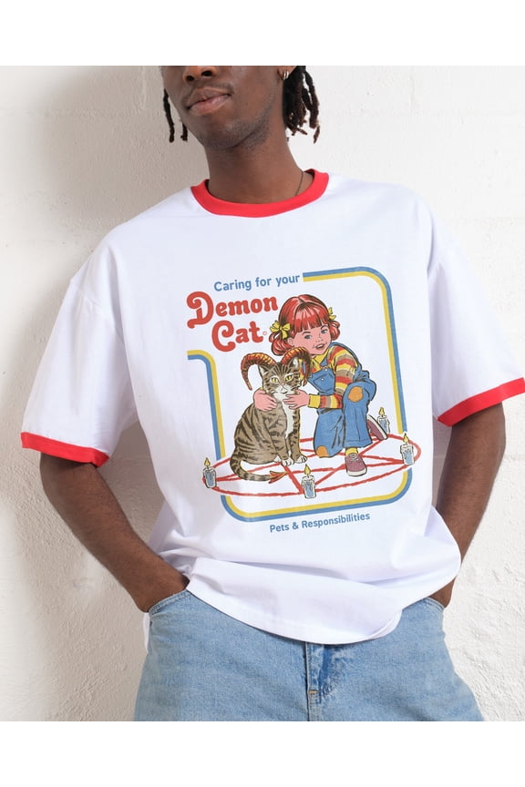 Caring for Your Demon Cat T-Shirt