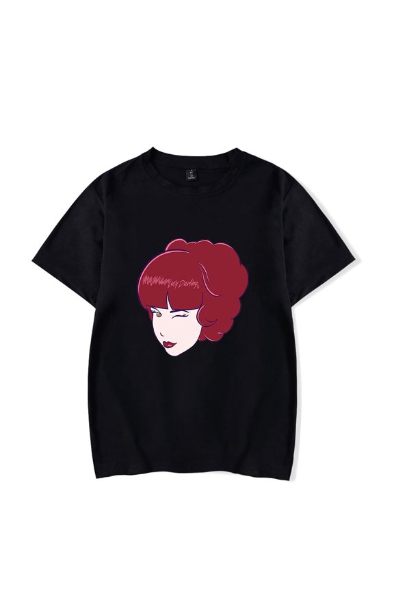 Carisa Hendrix Merch Lucy Darling Head T-Shirt Unisex Fashion Tour Comedy Funny Short Sleeve Summer Jumpers Streetwear Fan Merch