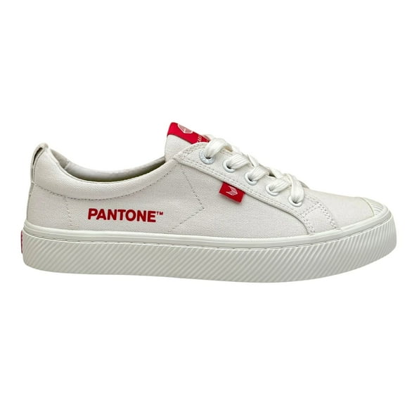 Cariuma Women’s Oca Low Pantone Canvas Sneakers Size 8.5 Off-White Casual Comfy