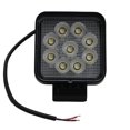 thumbnail image 1 of Carjamz  Race Sport Lighting IQ Square Auxiliary LED Flood Beam Light with 9 LED, Clear -4 in., 1 of 4