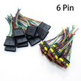 thumbnail image 1 of Carkhd 10 Kits 2/3/4/6 Pin Waterproof Electrical Auto Connector 2P 3P 4P 6P Male Female Plug With Wire Cable Harness For Car, 1 of 6