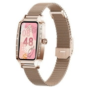 Carkira H8 Plus Smart Watch for women 1.47 inch with Gold