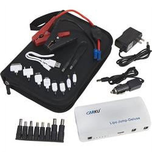 Carku 41083 Compact Jumpstarter & Power Bank - 12V, 222CCA - 200 Starting amps - 400 Peak amps