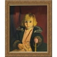 thumbnail image 1 of Carl 24x20 Gold Ornate Wood Framed Canvas Art by Robert Henri, 1 of 2