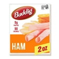 thumbnail image 1 of Carl Buddig, Original Smoked Ham Lunchmeat, Sliced, 2 oz Pouch, Refrigerated, 1 of 11