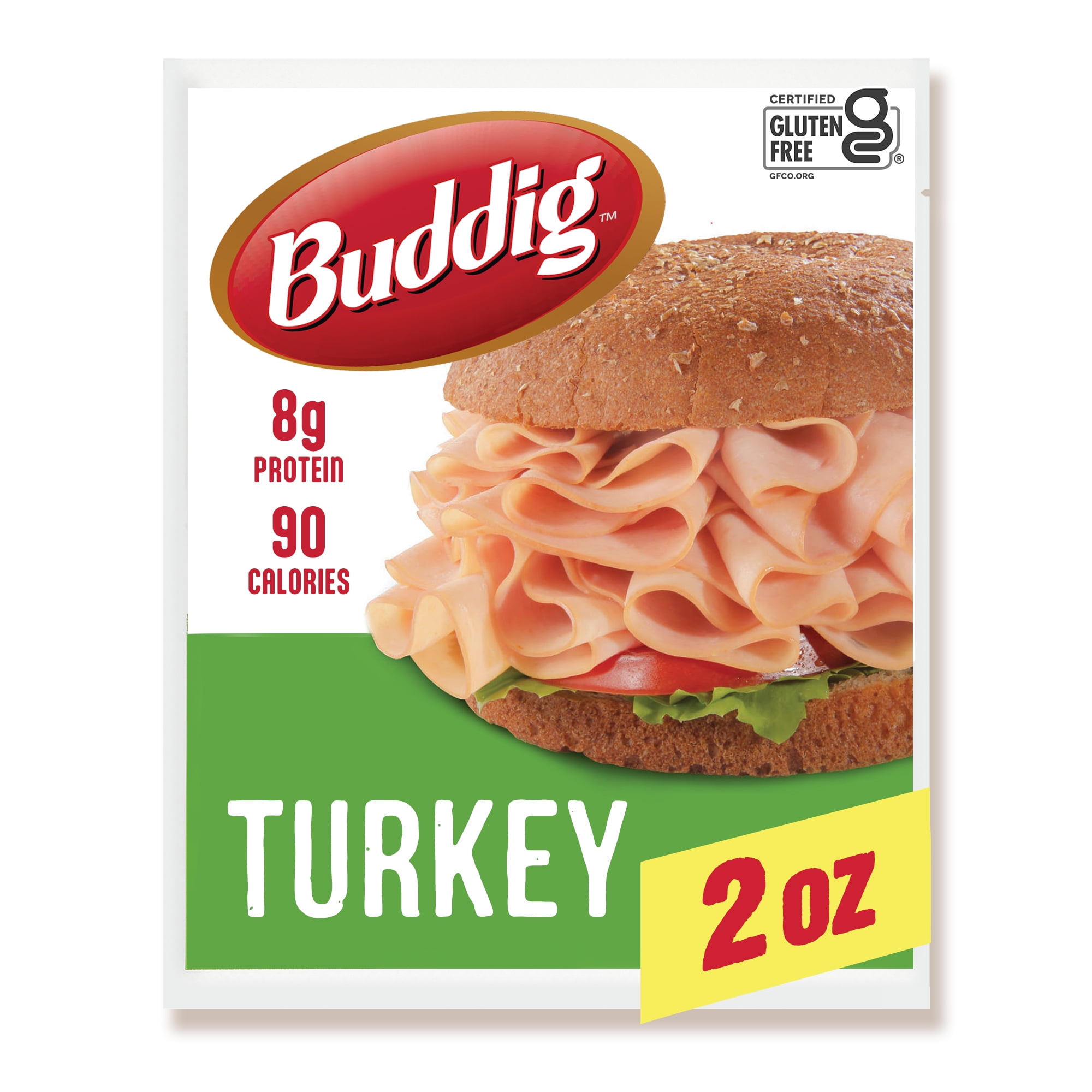 Carl Buddig, Turkey Lunchmeat  2 oz Plastic Pouch