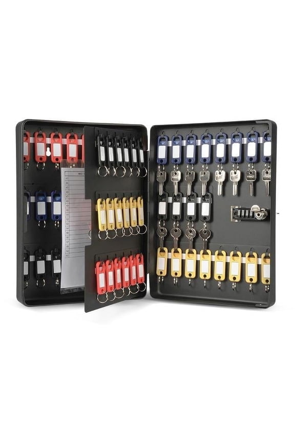 CUI81080 Combination Key Cabinet, Black - 80 Key