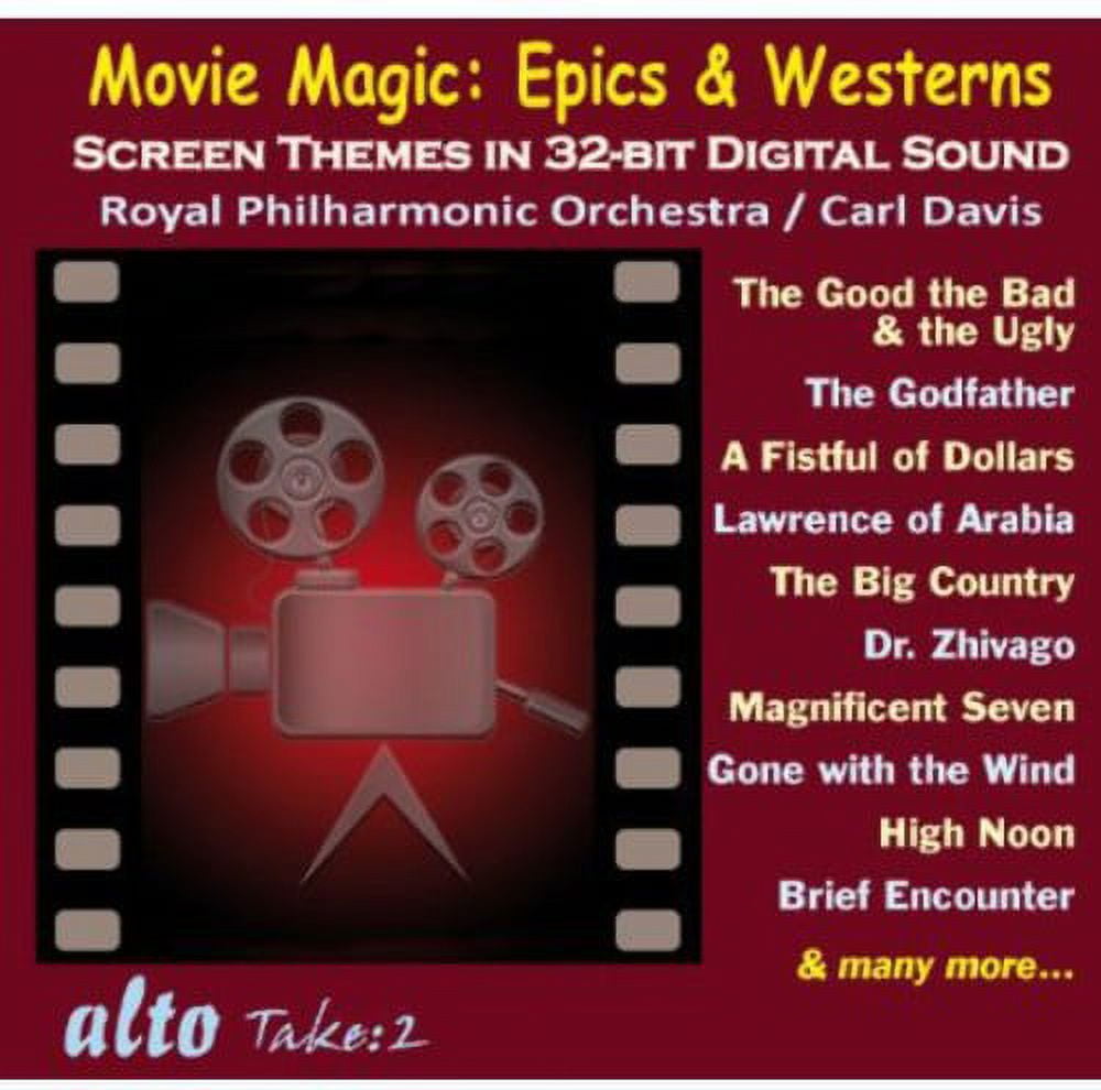 Carl Davis Movie Magic Epics & Westerns Classical CD