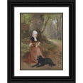 thumbnail image 1 of Carl Fröschl 19x24 Black Ornate Framed Double Matted Museum Art Print Titled: Resting Cookies, 1 of 5