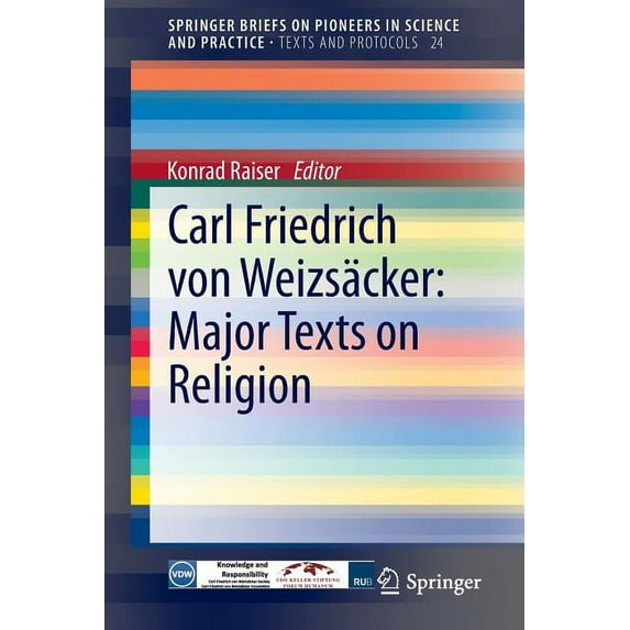 Carl Friedrich Von Weizsäcker: Major Texts on Religion, (Paperback)