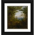 thumbnail image 1 of Carl Hummel 12x13 Black Ornate Wood Framed Double Matted Museum Art Print Titled: To Reprimand, 1 of 5