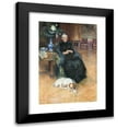 thumbnail image 1 of Carl Larsson 11x14 Black Modern Framed Museum Art Print Titled - Gothilda Furstenberg (1891), 1 of 5