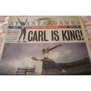 Carl Lewis is King 1996 Olympic Games Atlanta Journal-Constitution newspaper