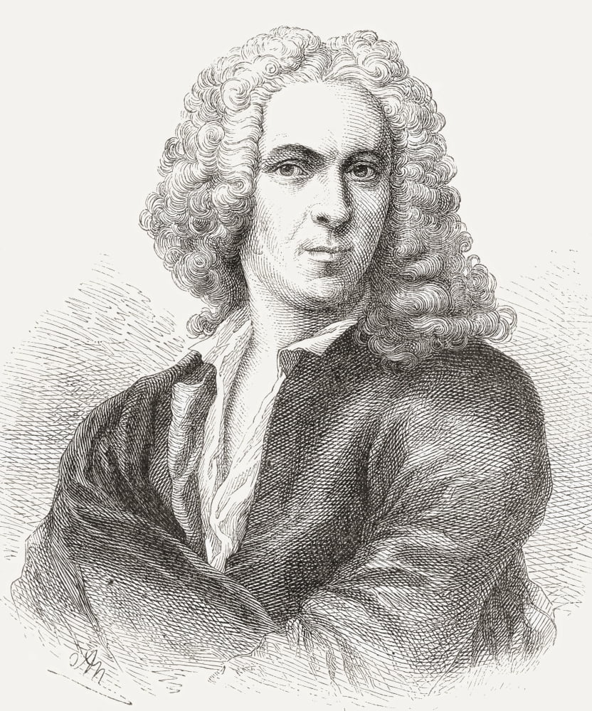 Carl Linnaeus 1707 Canvas Art - Ken Welsh Design Pics (12 x 15)