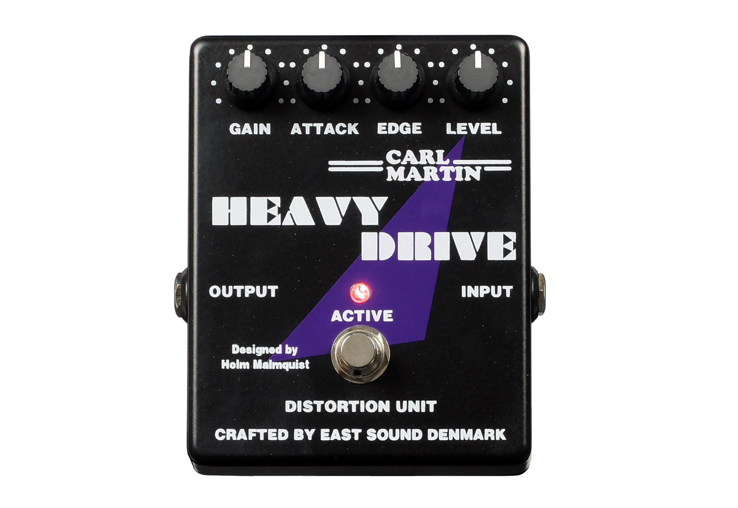 Carl Martin Heavy Drive Distortion Guitar Effects Pedal