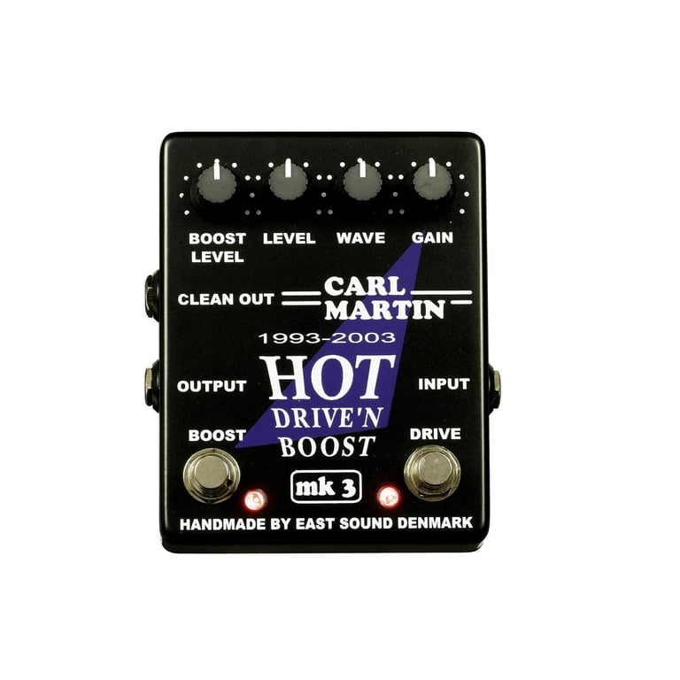 Carl Martin Hot Drive 'N Boost mk 3 Pedal - Walmart.com