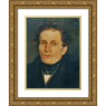 thumbnail image 1 of Carl Rahl 12x14 Gold Ornate Wood Frame and Double Matted Museum Art Print Titled - Joseph Ramelmayr (Rammermany), 1 of 4