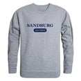 thumbnail image 1 of Carl Sandburg College Chargers Alumni Fleece Pullover Crewneck Sweatshirt, Heather Grey - Medium, 1 of 1