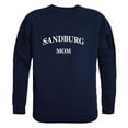 thumbnail image 1 of Carl Sandburg College Chargers Mom Crewneck Sweatshirt, Navy - Medium, 1 of 1
