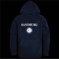 thumbnail image 1 of Carl Sandburg College Chargers Seal Hoodie, Navy - Medium, 1 of 1