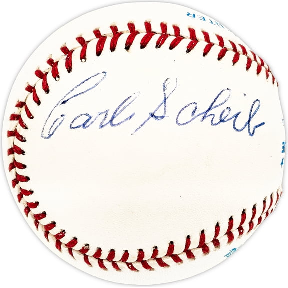 Carl Scheib Autographed Official AL Baseball Cardinals, Phil. A's SKU #225908