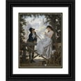 thumbnail image 1 of Carl Schweninger, Jr 20x24 Black Ornate Framed Double Matted Museum Art Print Titled: The Response, 1 of 5