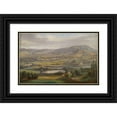 thumbnail image 1 of Carl Thöndel 24x17 Black Ornate Framed Double Matted Museum Art Print Titled: Industrial Landscape, 1 of 5