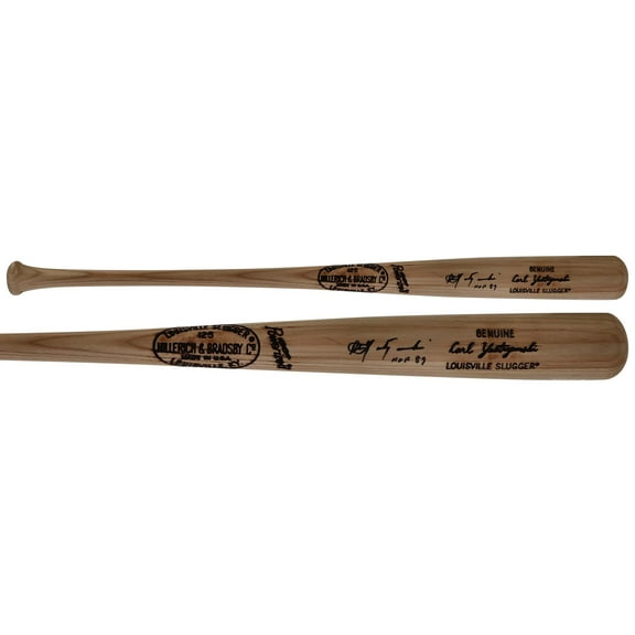 Carl Yastrzemski Boston Red Sox Autographed Louisville Slugger Game Model Bat with "HOF 89" Inscription - Fanatics Authentic Certified